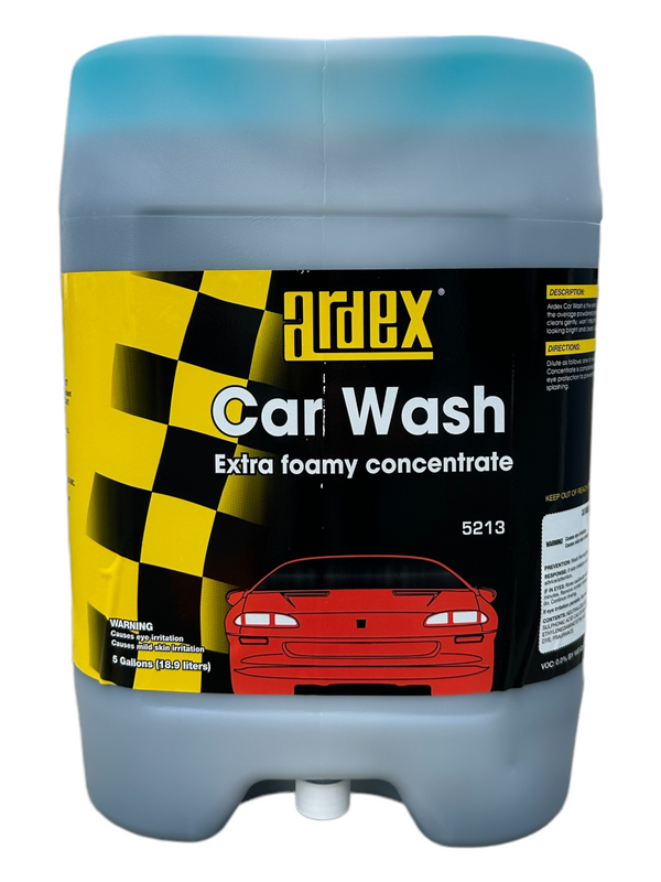 Car Wash and Wax (Concentrate) - 1 Gallon