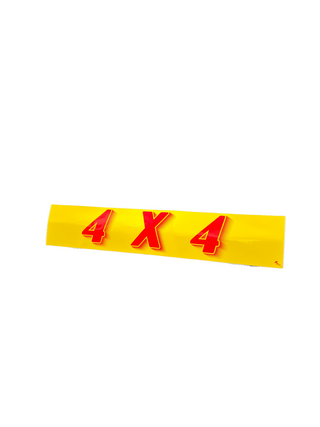 Vinyl Highlight Windshield Slogans Yellow and Red - 12/Pack