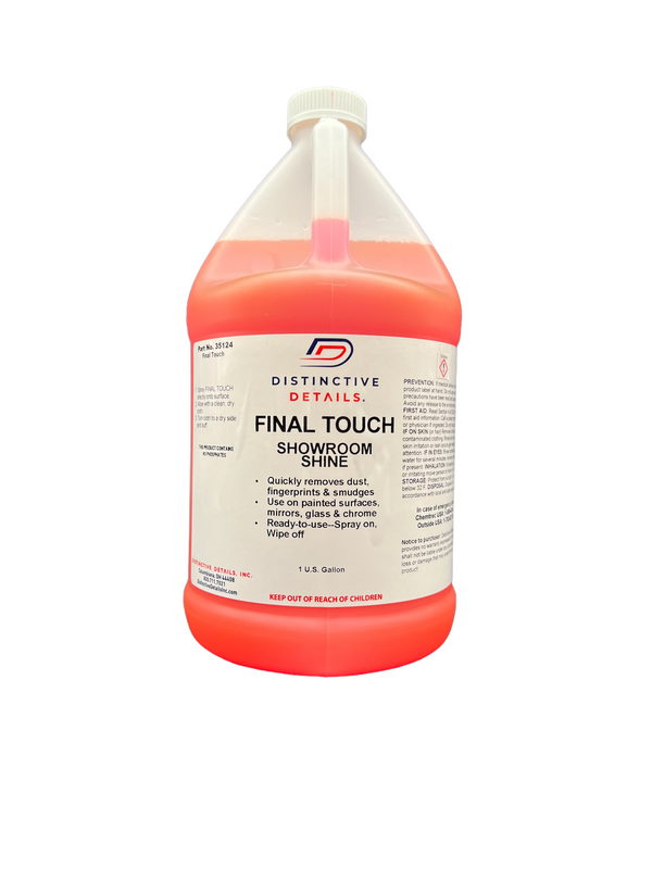 Final Touch Spray Wax - Gallon