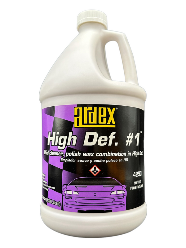 High Def. #1 - Cleaner, Polish & Wax Combo